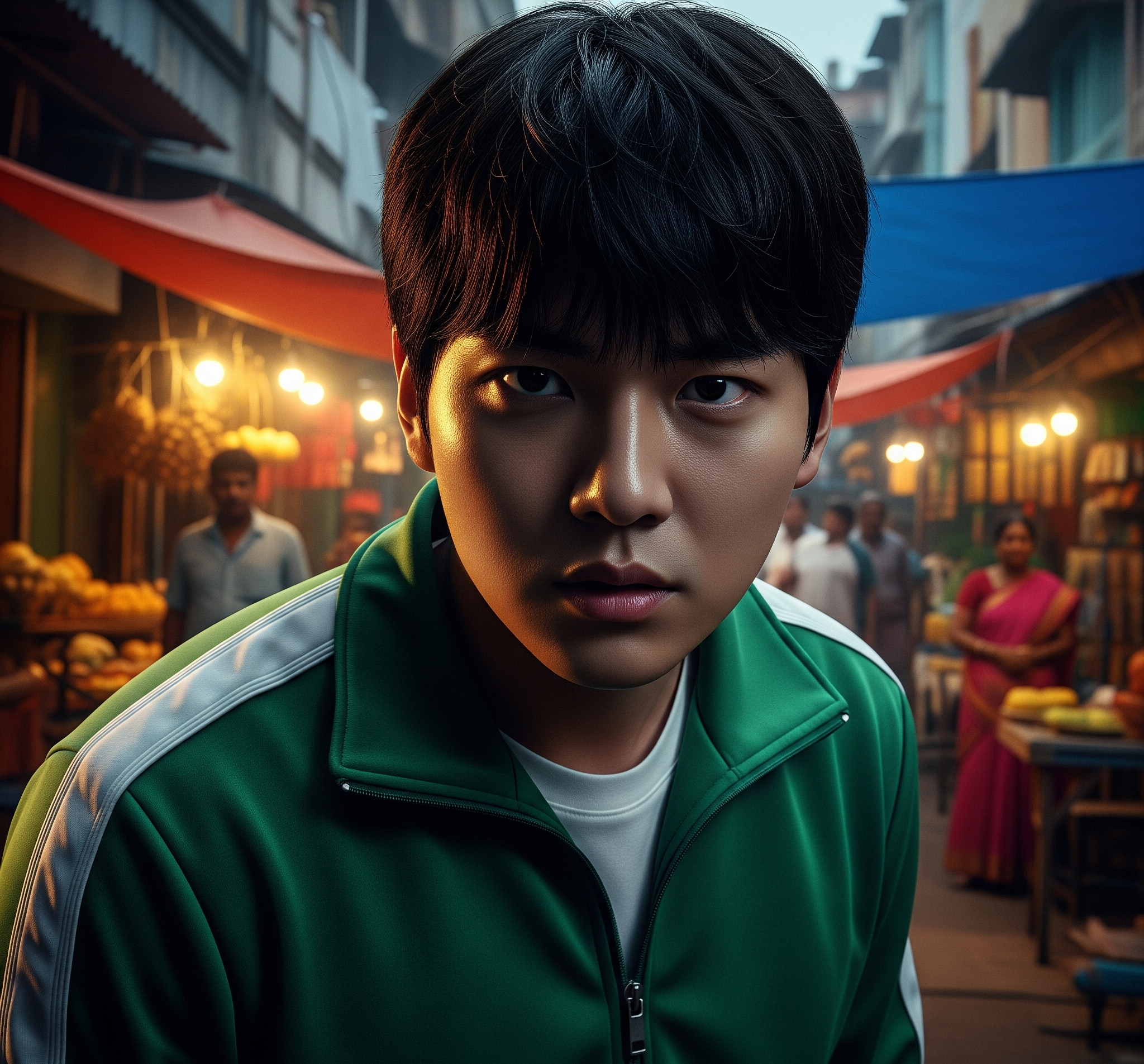 Gi-hun in Squid Game Season 3 scene for Indian audience
