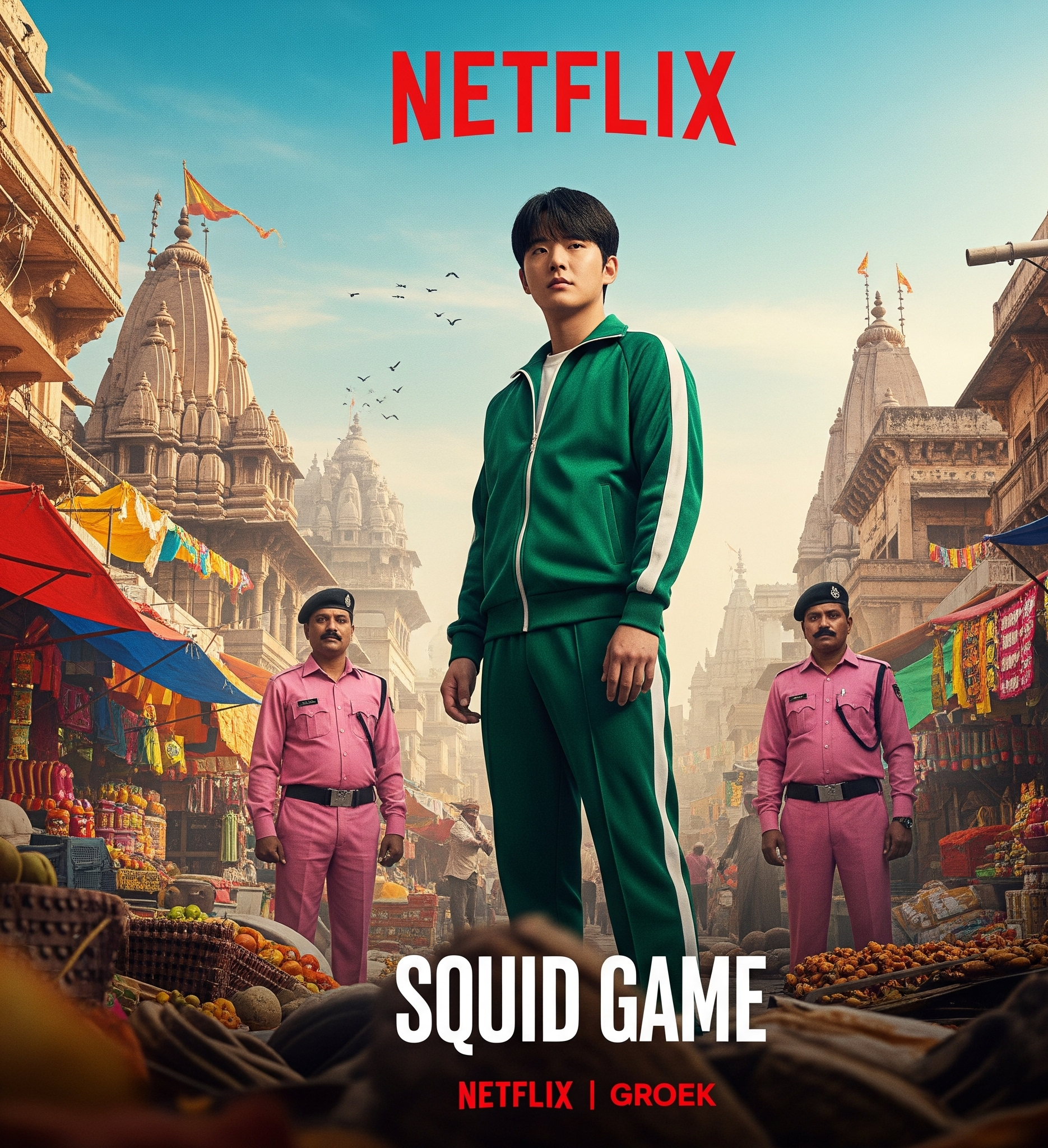 Promotional poster for Squid Game Season 3 in India
