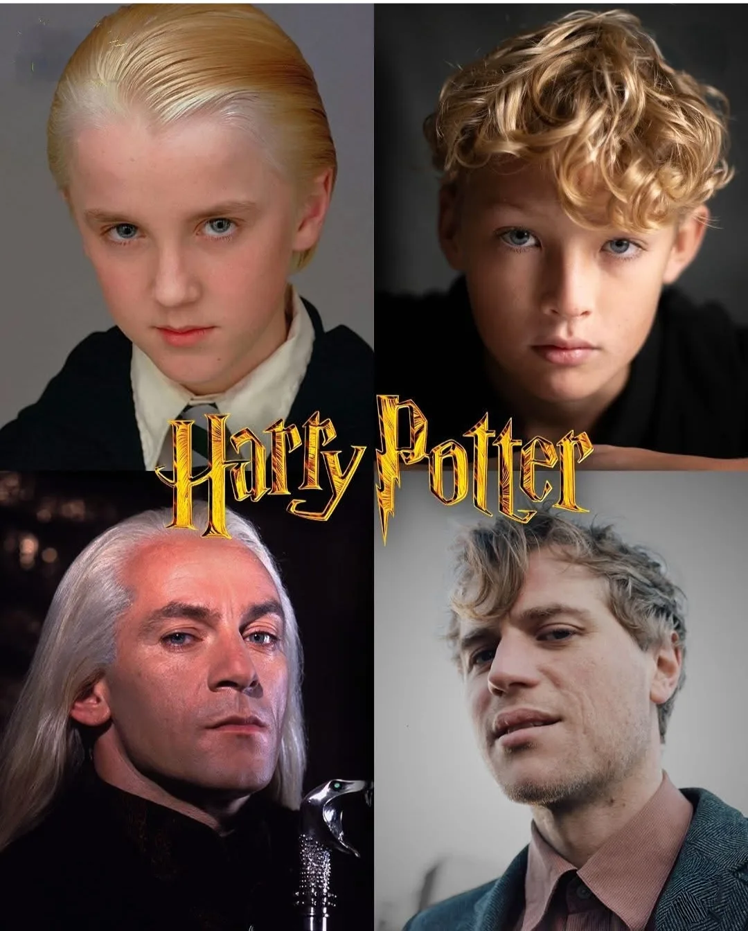 Harry potter HBO series cast malfoys